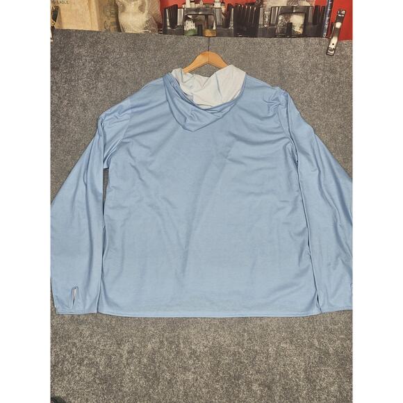 Over Under Hoodie Mens 3XL Moody Blue Leisure Hoody DriRelease Lightweight - Picture 3 of 10